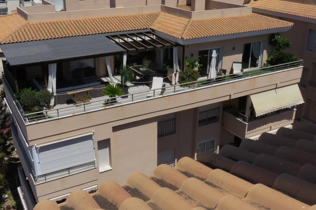 Penthouse - Residence La Mina - Albir Avec Wifi Gratuit El Albir Ngoại thất bức ảnh