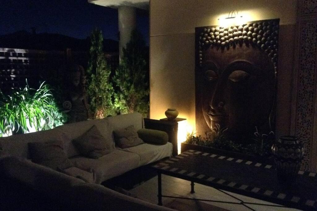 Penthouse - Residence La Mina - Albir Avec Wifi Gratuit El Albir Ngoại thất bức ảnh