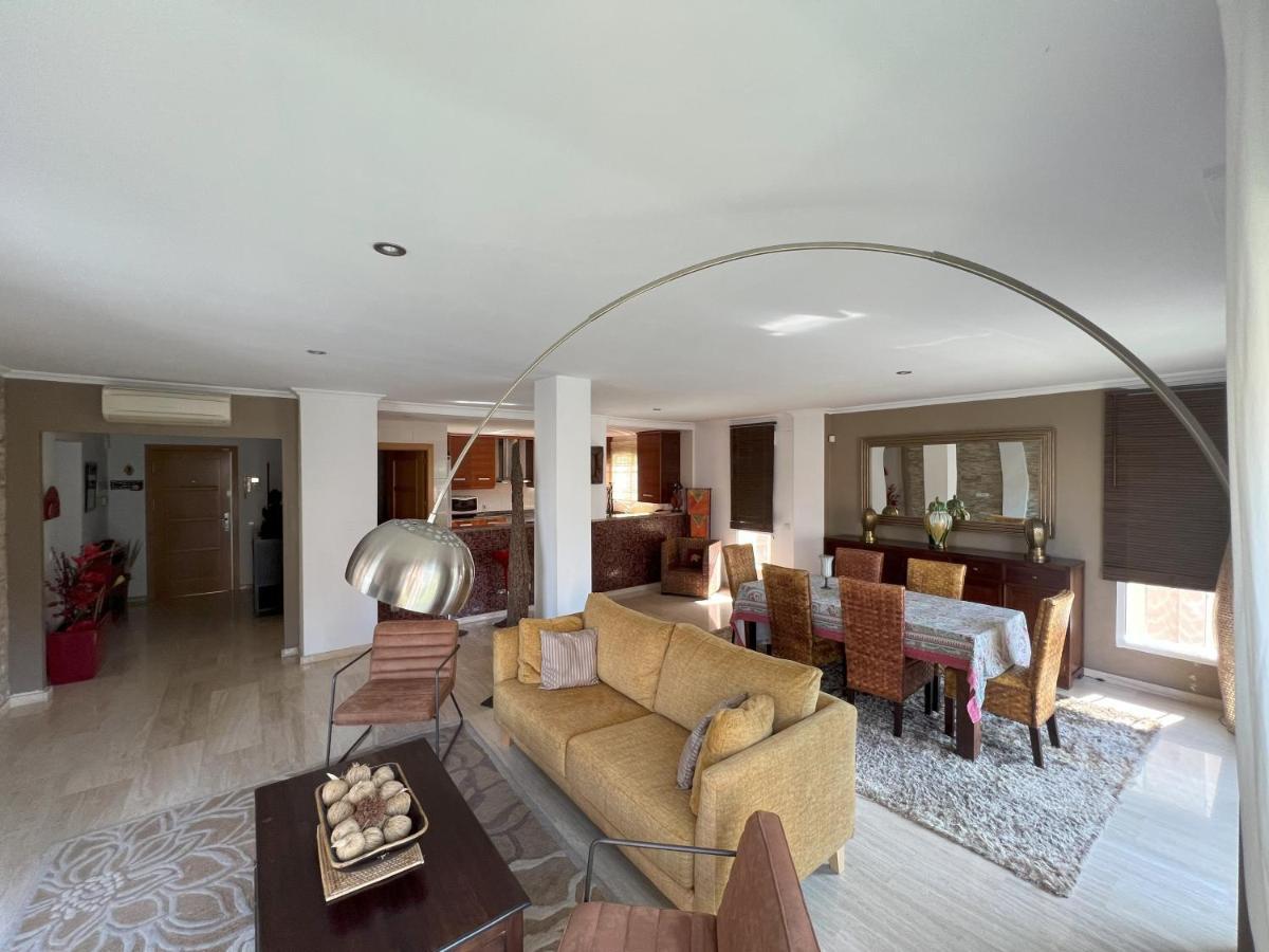 Penthouse - Residence La Mina - Albir Avec Wifi Gratuit El Albir Ngoại thất bức ảnh