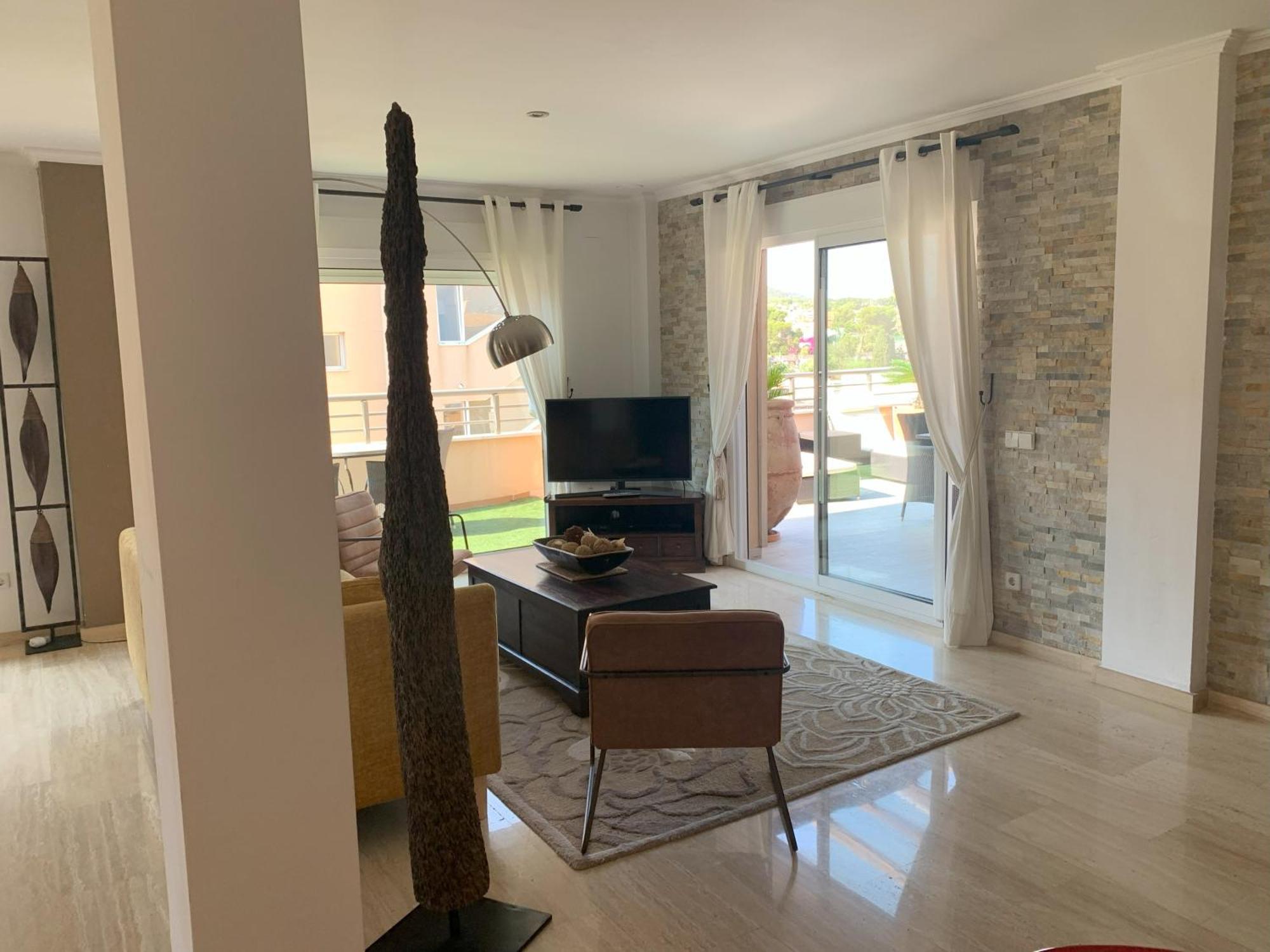 Penthouse - Residence La Mina - Albir Avec Wifi Gratuit El Albir Ngoại thất bức ảnh