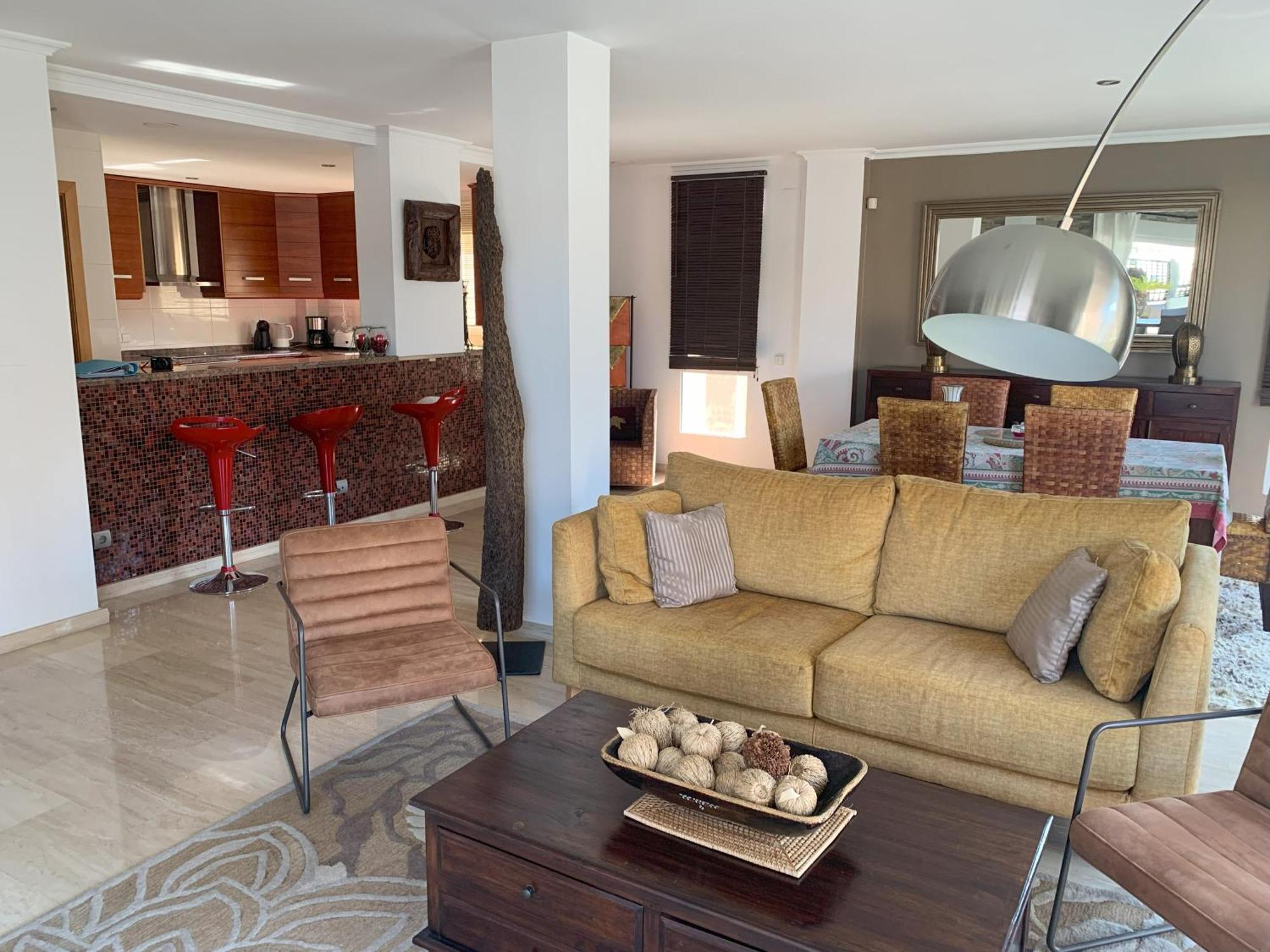 Penthouse - Residence La Mina - Albir Avec Wifi Gratuit El Albir Ngoại thất bức ảnh