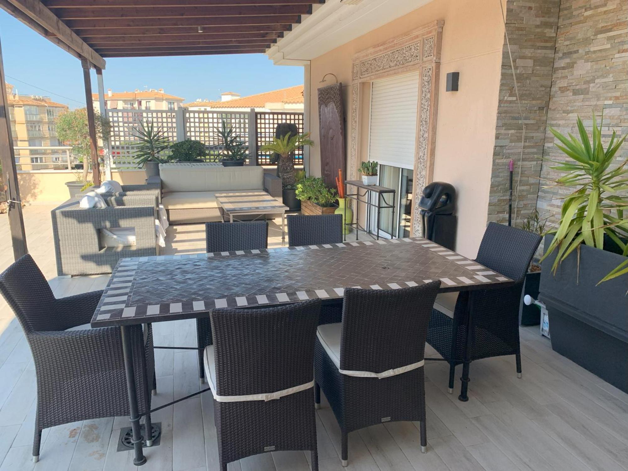 Penthouse - Residence La Mina - Albir Avec Wifi Gratuit El Albir Ngoại thất bức ảnh