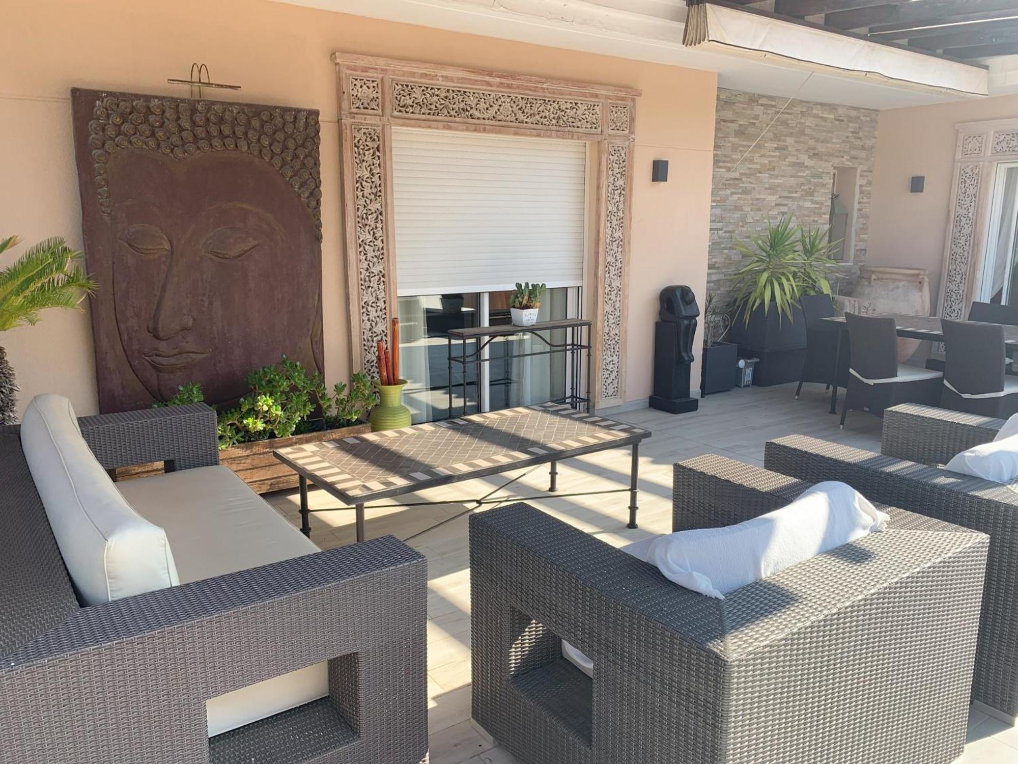 Penthouse - Residence La Mina - Albir Avec Wifi Gratuit El Albir Ngoại thất bức ảnh